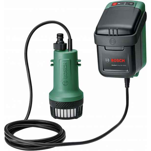 Akumulátorová Pumpa Na Dešťovou Vodu 18 V 2000 L/h 2,5 Bar