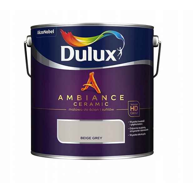 Ambiance Ceramic Industrial Béžová Šedá 2,5L Dulux