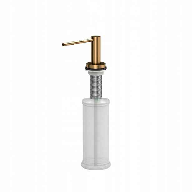 Quadron Judy Dávkovač kovový do dřezu 500 ml 360° Měď