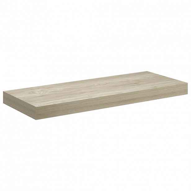 vidaXL Plovoucí nástěnná police dub 60 x 23,5 x 3,8 cm MDF