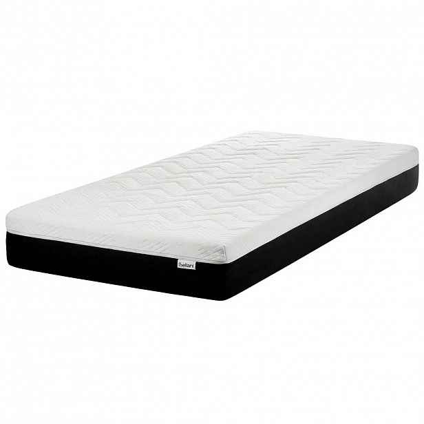Beliani GELOVÁ matrace s paměťovou pěnou H3/4 Tuhá 90/200 cm Spongy