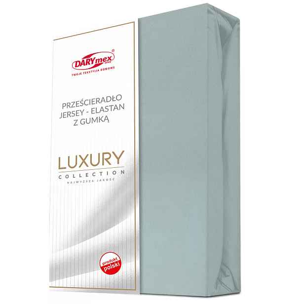 Prostěradlo jersey elastan s gumičkou 31 POPIEL/90x200x30