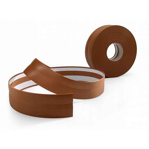 Pvc podlahová lišta samolepicí 803, světle hnědá, 32 x 23 25 m