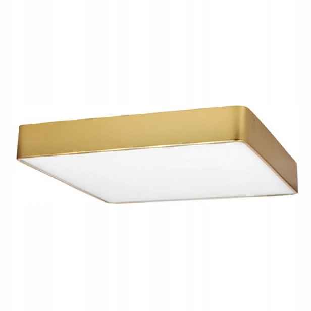 Stropní Svítidlo 12W 4000K Stropní Svítidlo Quattro Čtverec 30X30 Zlatá Bílá IP44
