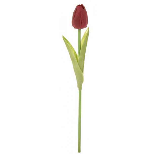 Umělá květina Tulipán 34 cm, červená