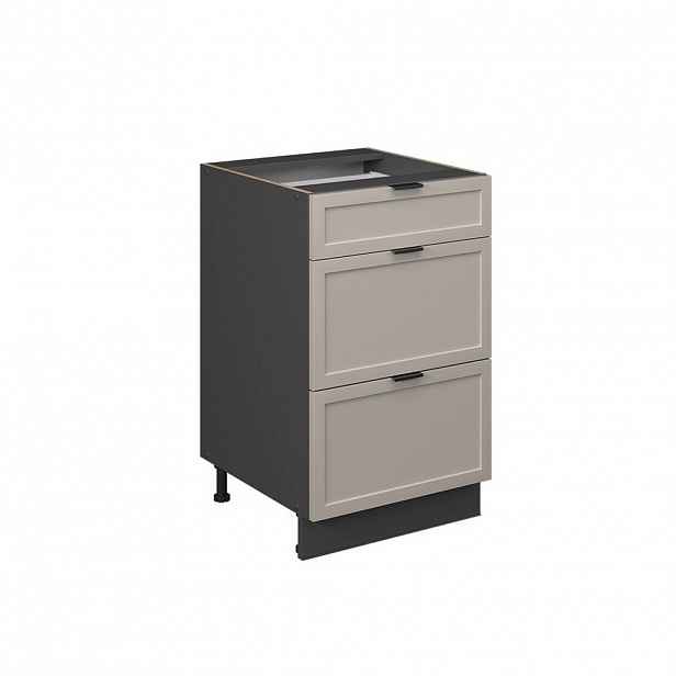 Vicco SPODNÍ SKŘÍŇKA KUCHYŇSKÉ LINKY Fame-Line GreyBeige 50 cm bez pracovní desky