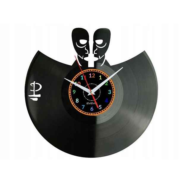Rock Band Dekorativní Nástěnné Hodiny Moderní Vinylová Deska Na Prez