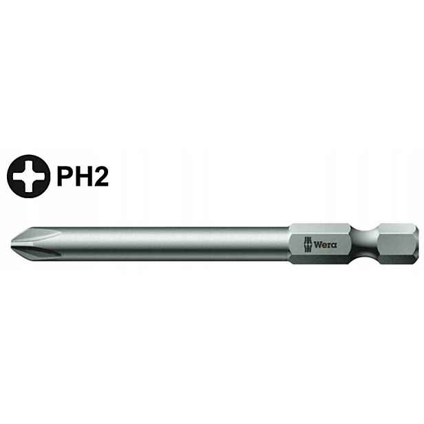 Bit PH2 x 89 mm 1/4" dlouhý Phillips 851/4 Z 059775 Wera