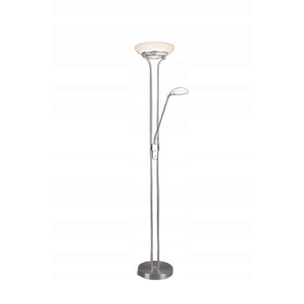 Podlahová Led lampa s přídavnou stříbrnou lampou Rl