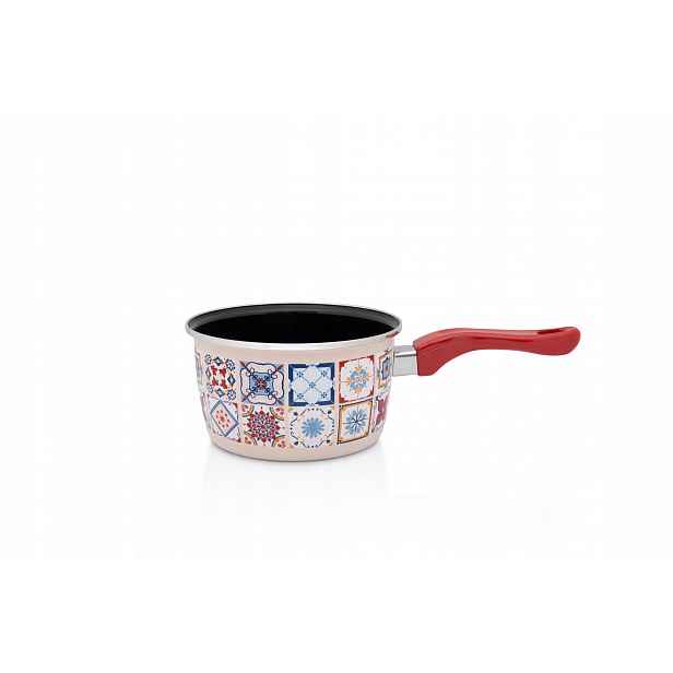 Rendlík smaltovaný, indukční hrnec Porto 16 cm 1,9 l Metalac