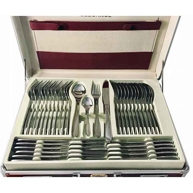Sada Příborů V Kufru 72 prvků Lesk