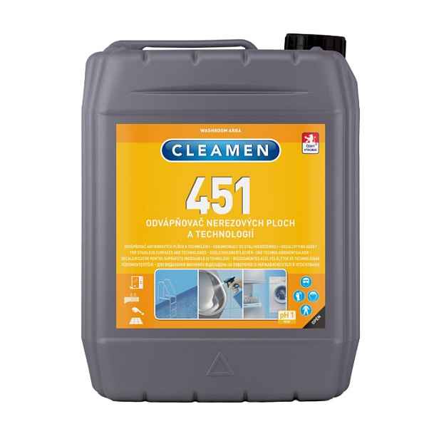 CLEAMEN 451 odvápňovač nerezových ploch a technologií 6 kg