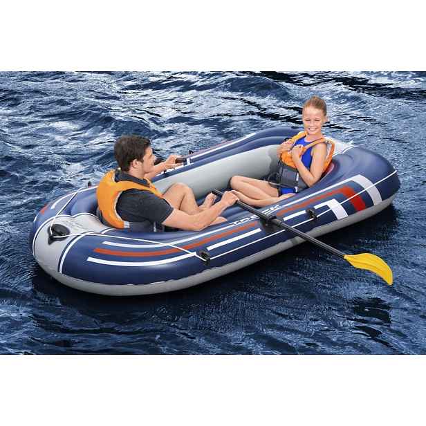 Nafukovací člun Treck X1 s pádly a pumpou, 228x121cm