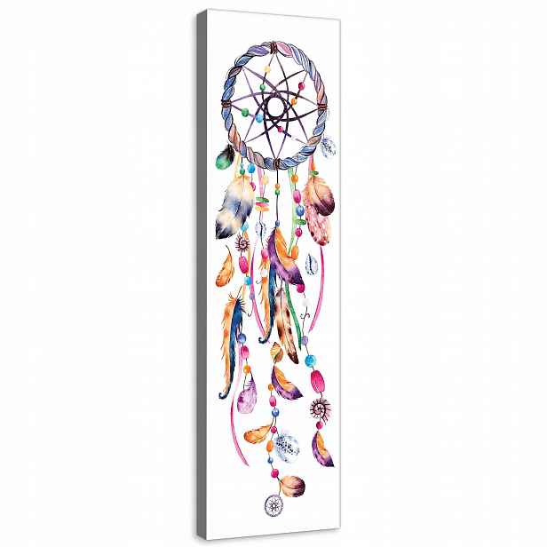Obraz Lapač Snů Boho Velký Moderní Do Ložnice Obývacího Pokoje Vertikální 145x45