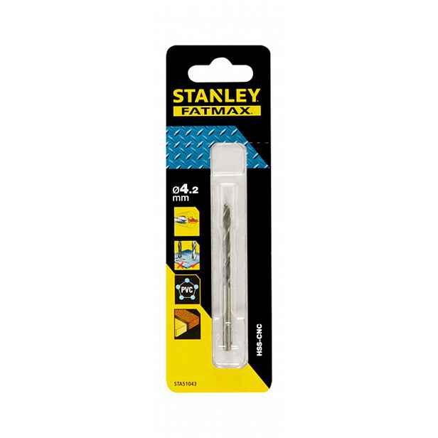 Stanley - Vrták do kovu, 4,2x75 mm STA51043-QZ