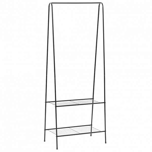 vidaXL Věšák na oblečení 59 x 35 x 150 cm černý