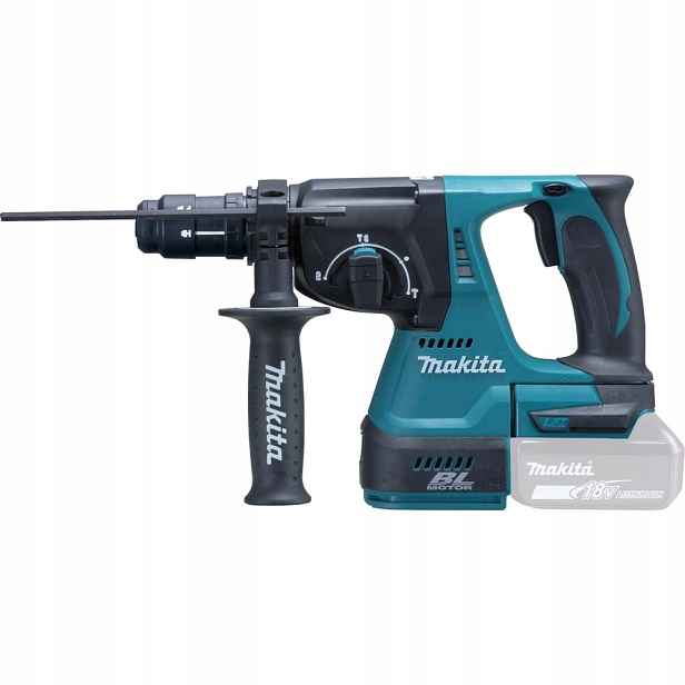 Vrtačka Makita DHR243Z 18V Lxt SDS-Plus 2,0J s vyměnitelným držákem