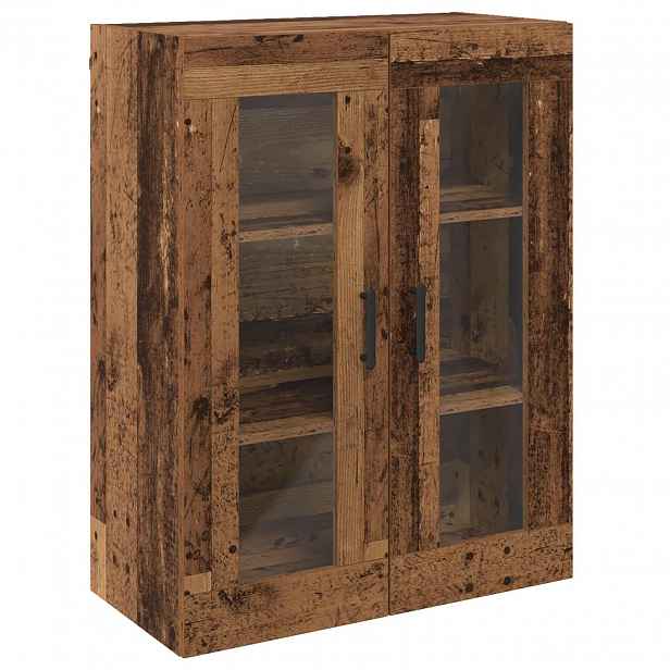 vidaXL Servírovací skříň Staré dřevo 69,5 x 34 x 90 cm