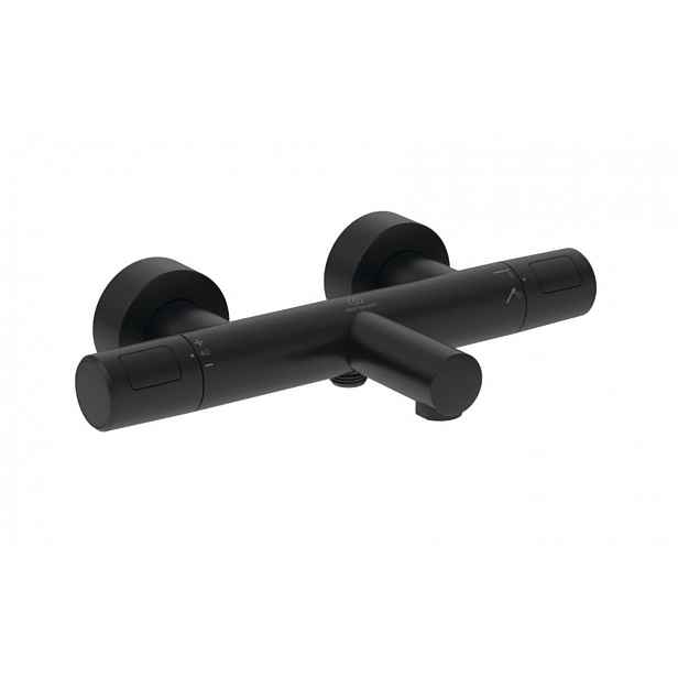 Ideal Standard Ceratherm T25N - Vanová termostatická baterie, hedvábná černá A8475XG