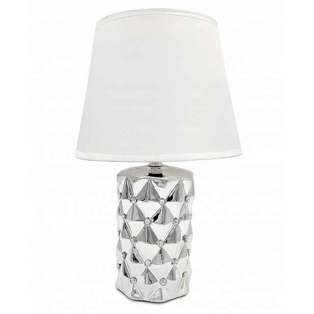 Stříbrná Stolní Lampa, Moderní Dekorativní Noční Lampa