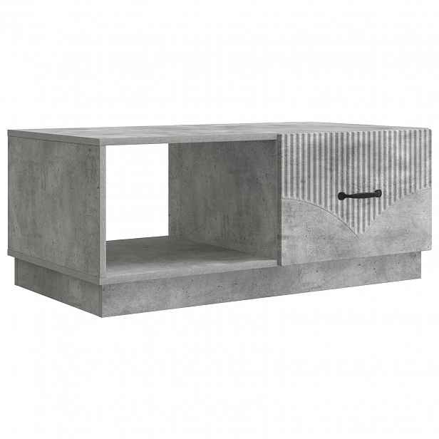 vidaXL Konferenční stolek Betonově šedá 90 x 50 x 37 cm