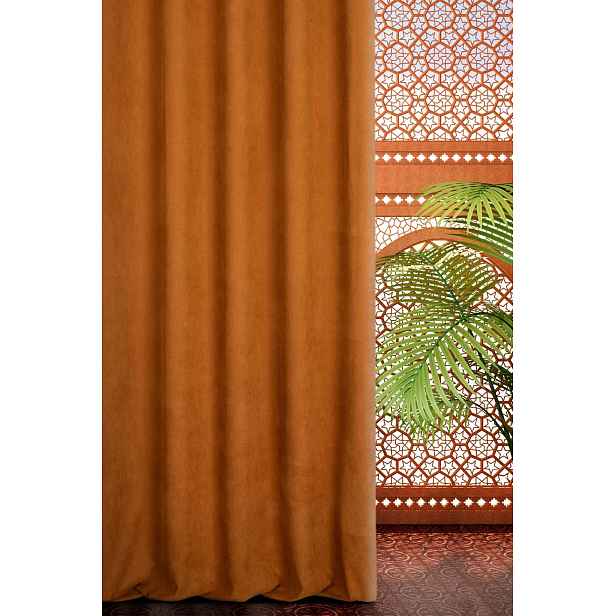 Závěs 140x250 Morocco 5 cihlový na průchodkách