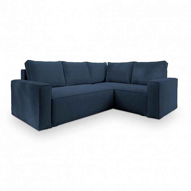 MASSENO ROHOVÁ SEDAČKA ESTANO modrá
