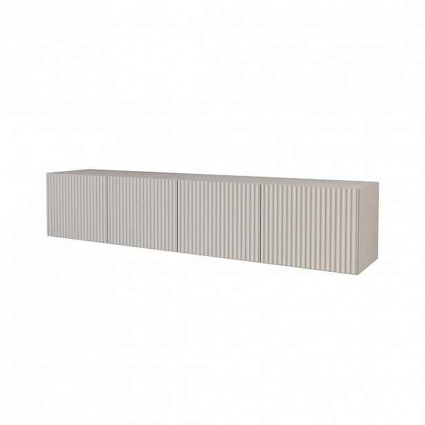 ALTDECOR NÍZKÁ komoda NOA-2-W 2x100x40x40 cm – kašmír