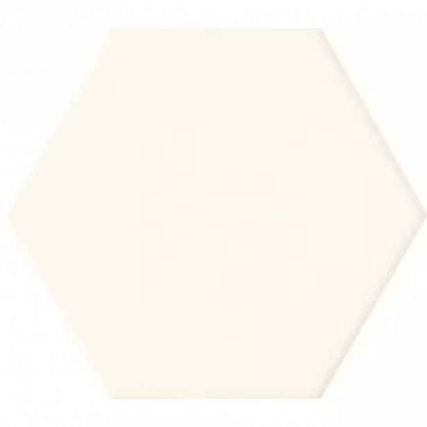 Nástěnný obklad Burano White Hex 11/12,5