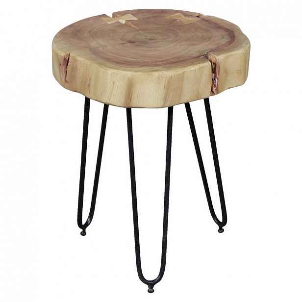 Přístavní stolek Bagli Z Masivního Dřeva