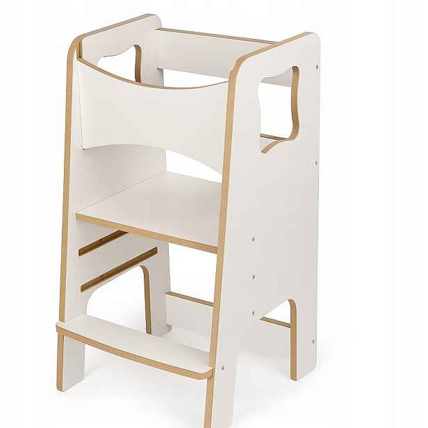 Učící Věž Pro Děti Kitchen Helper Kaszmir Mdf 3-STUPŇOVÝ Polský