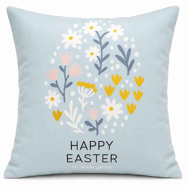 Velikonoční povlak na polštář HAPPY EASTER II. 45x45 cm Mybesthome