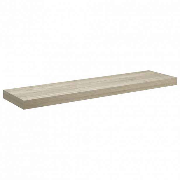 vidaXL Plovoucí nástěnná police dub 90 x 23,5 x 3,8 cm MDF