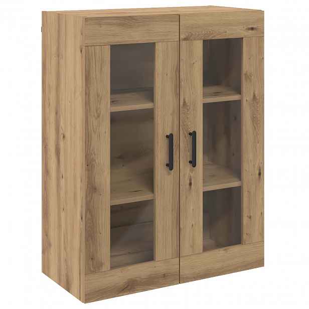 vidaXL Servírovací skříň Artisanový dub 69,5 x 34 x 90 cm