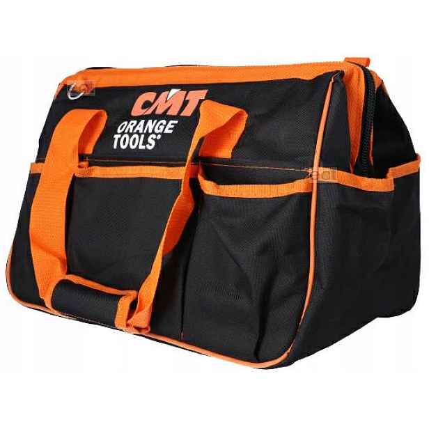Cmt BAG-001 Taška na nářadí přes rameno, černá, oranžová