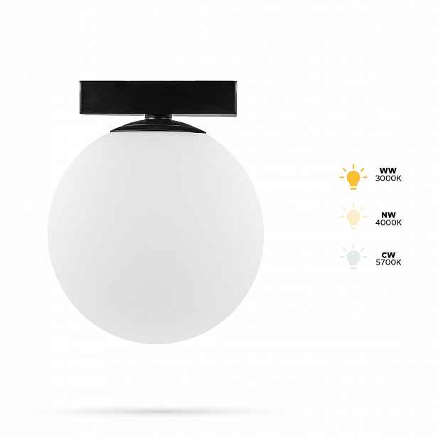 Reflektor Kula 9W GG150 Slim Track FiberFLEX 48VDC 3CCT 3000, 4000, 5700K