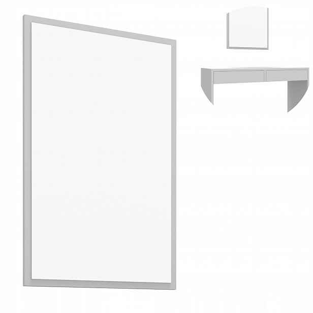 Zrcadlo Astral pro toaletní stolek Astral 50x80 bílé, elegantní, moderní, jednoduché