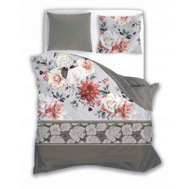 Povlečení bavlněné Pure Sateen 220x200 2x 70x80 3-dílná sada