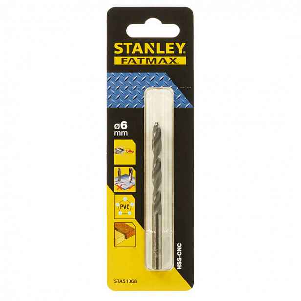 Stanley - Vrták do kovu, 6x93 mm STA51068-QZ