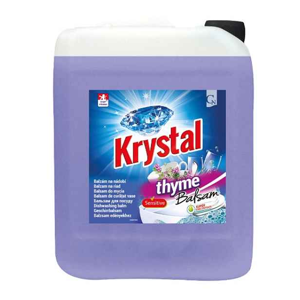 KRYSTAL Balzám na nádobí mateřídouška Thyme 5l nahrazen KRYSTAL CLEADER 27Balzám na nádobí