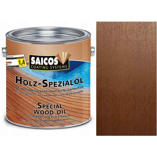 Saicos olej na terasu a nábytek Termowane 0125 2,5L