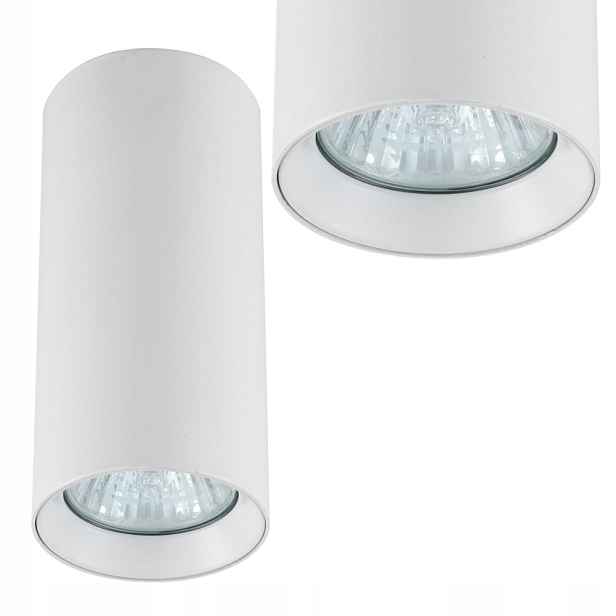 Spotová nástěnná tuba Manacor bílá 17 cm s závitem GU10 pro kuchyň Light Prestige