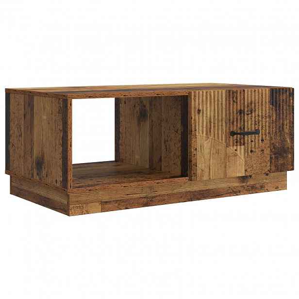 vidaXL Konferenční stolek Staré dřevo 90 x 50 x 37 cm Kompozitní dřevo