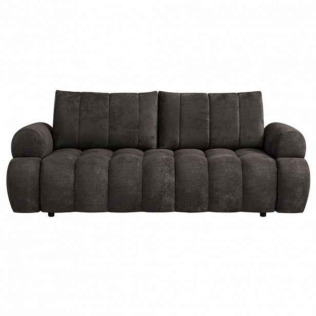 Beautysofa ROZKLÁDACÍ POHOVKA Mavi, 3místná s funkcí spaní, ložná plocha 195x145 cm, hnědá