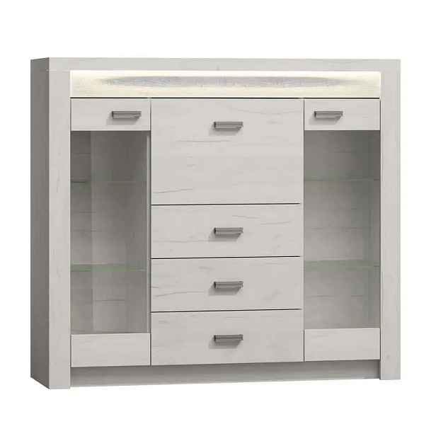 Casarredo Komoda - bar INDIANAPOLIS I-8 jasan bílý