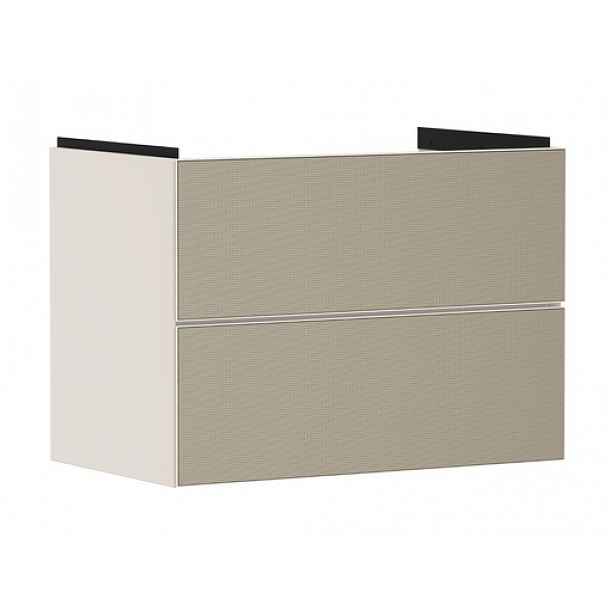 Skříňka pod umyvadlo bez umyvadla Hansgrohe Xevolos E 78x57,5x47,5 cm písková matná béžová mat 54179390