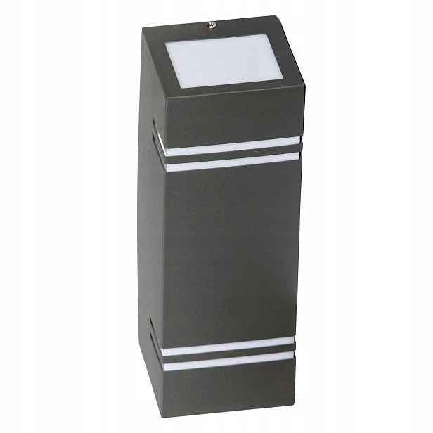 Stylová! Fasádní Lampa Zahradní Nástěnná Lampa šedá barva
