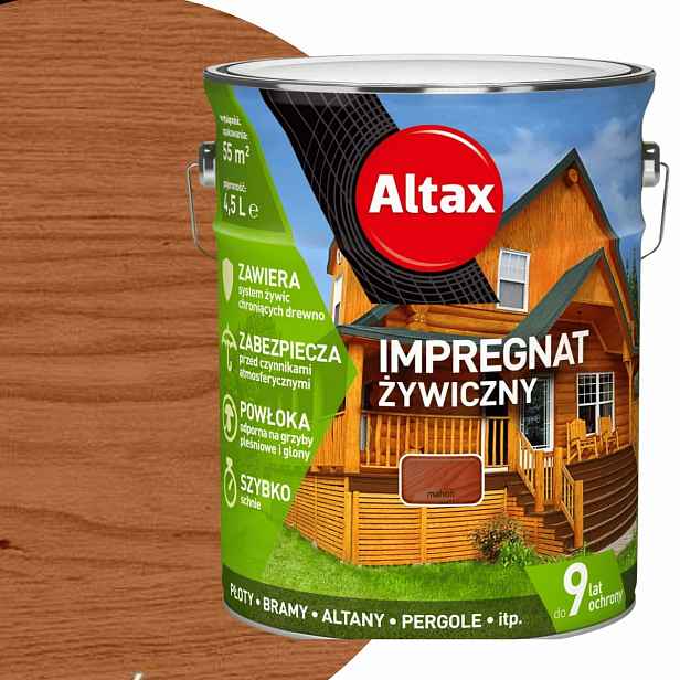 Altax Impregnát pryskyřičný 4,5L Mahagon