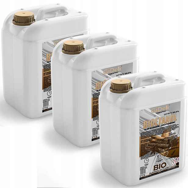 Bioetanol do krbu 3x10 l s vůní skořice, biopalivo