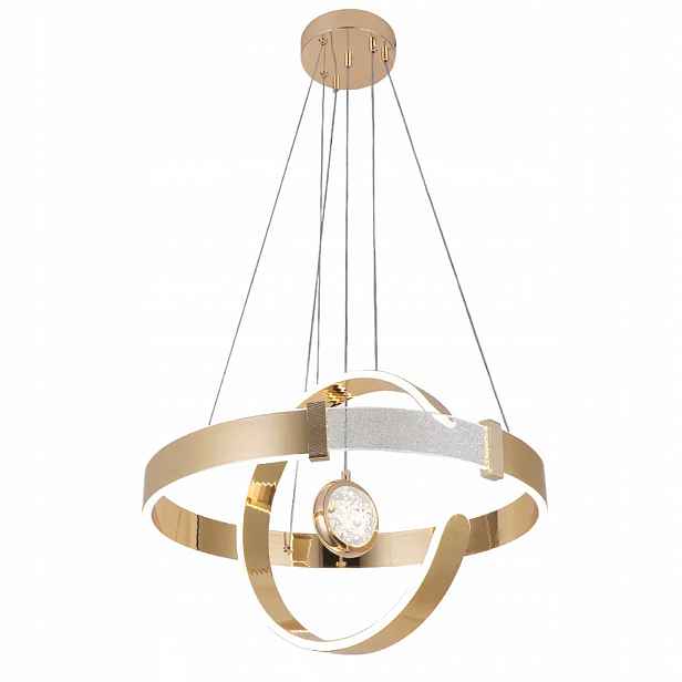 Led Lustr Toolight LHJ060-CP Zlatý Moderní Zlatý Do Jídelny Pokoje